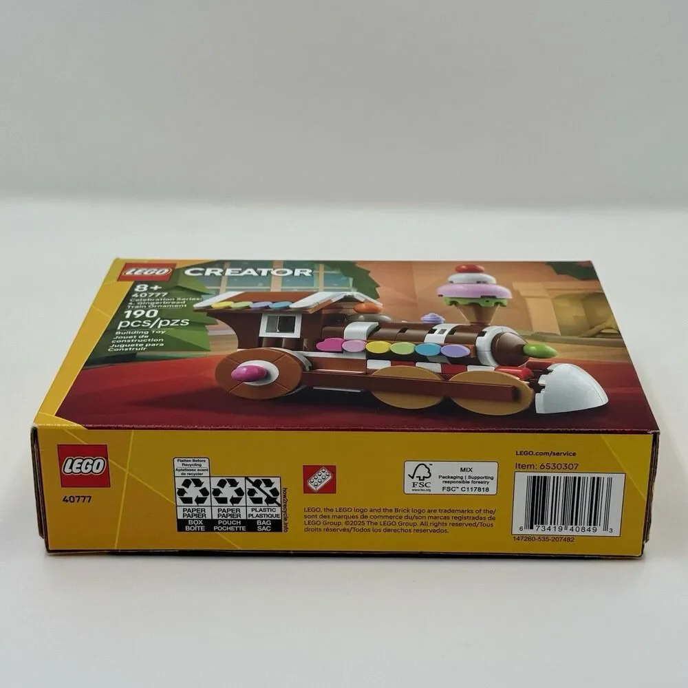 LEGO Creator Gingerbread Train Ornament 40777 Sealed